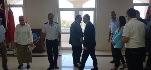 Kaymakamımız Mehmet OKUR İlçemiz Kurum Amirleri ve Personeli ile Bayramlaştı 